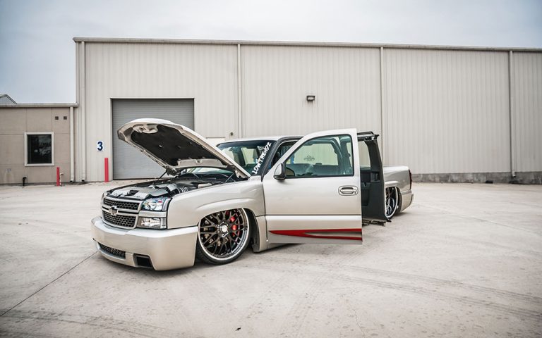 Slammed 2006 Chevy Silverado SS Street Trucks