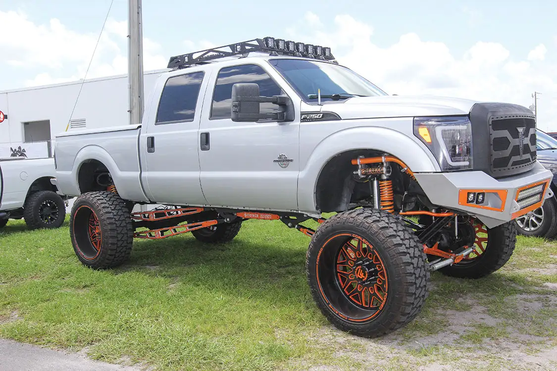 F250 at Daytona truck meet