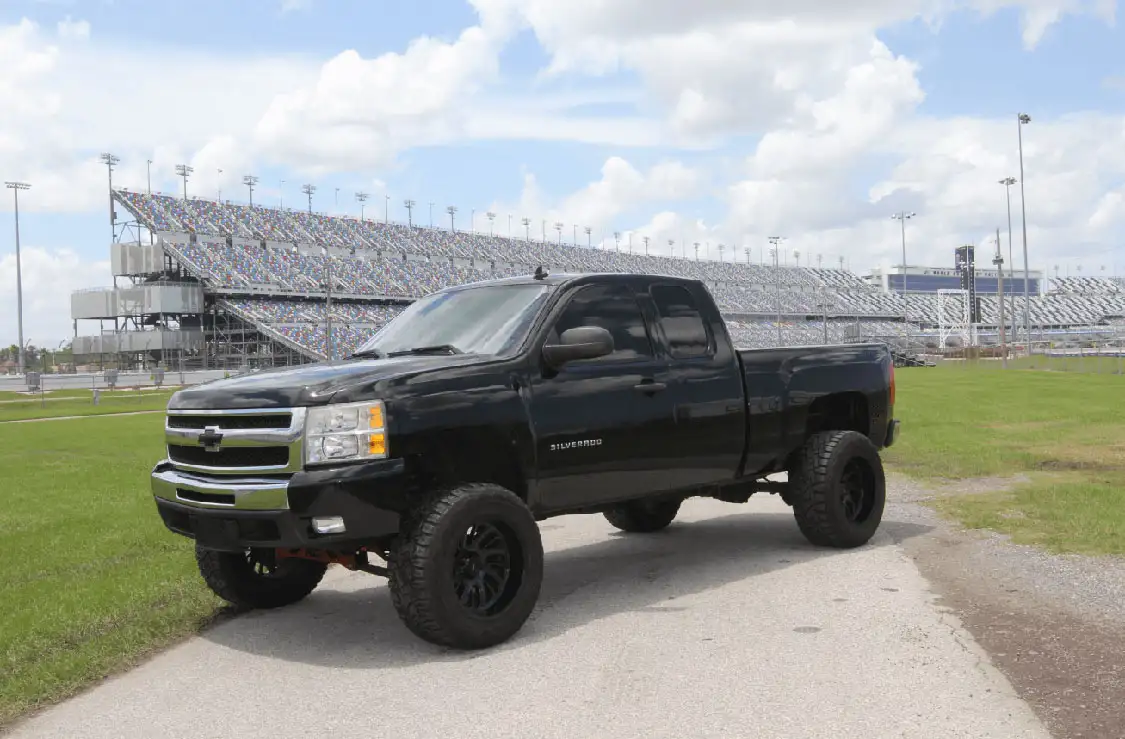 2008 Black Chevrolet Silverado 1500 