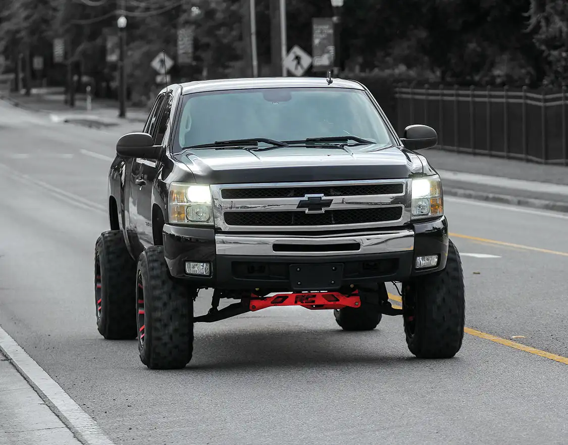 HAULER TRUCK IS POWERED BY A 5.3-LITER FUEL FLEX ENGINE