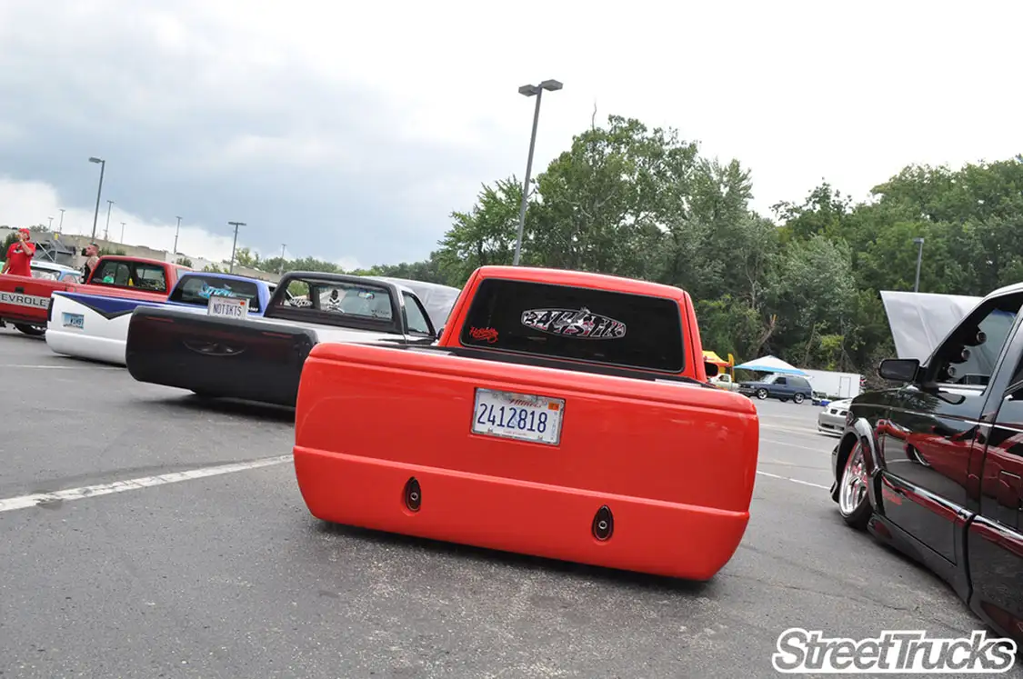 Ford Ranger Custom Truck Back