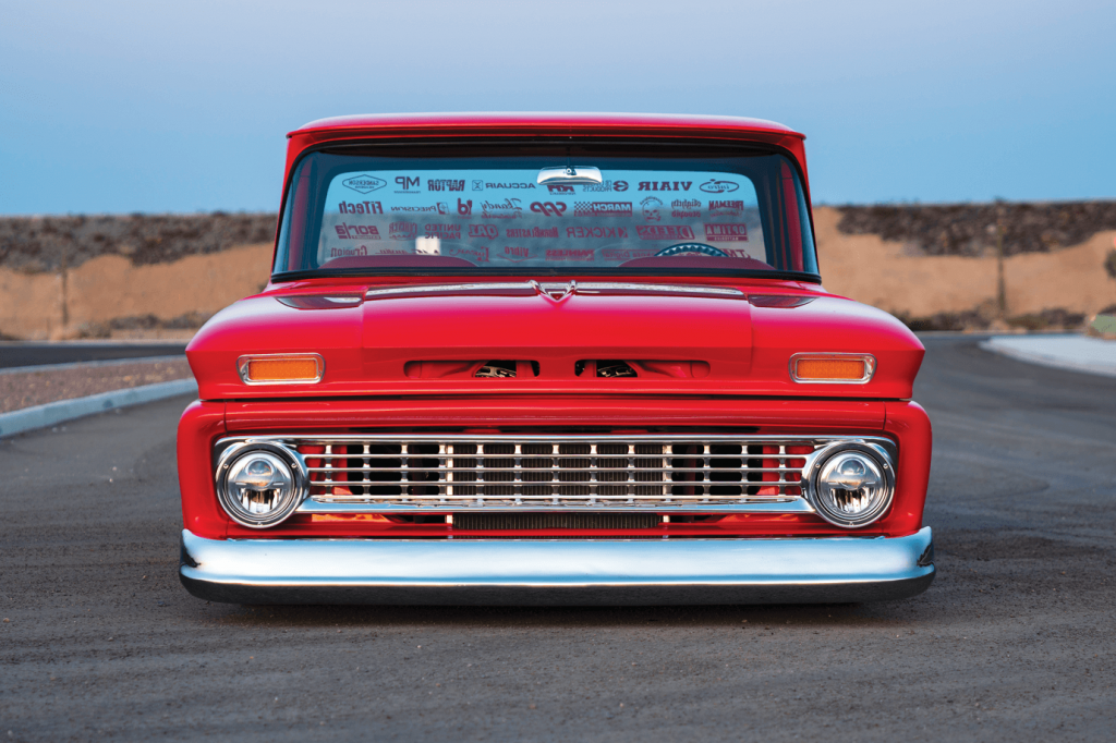 FIRE SHOT! | Oscar Leon’s Stoopid Clean ’62 C10 - Street Trucks