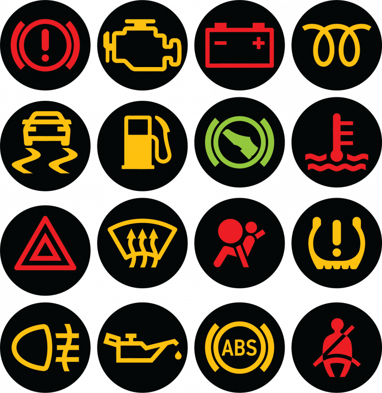 linde forklift warning lights meaning