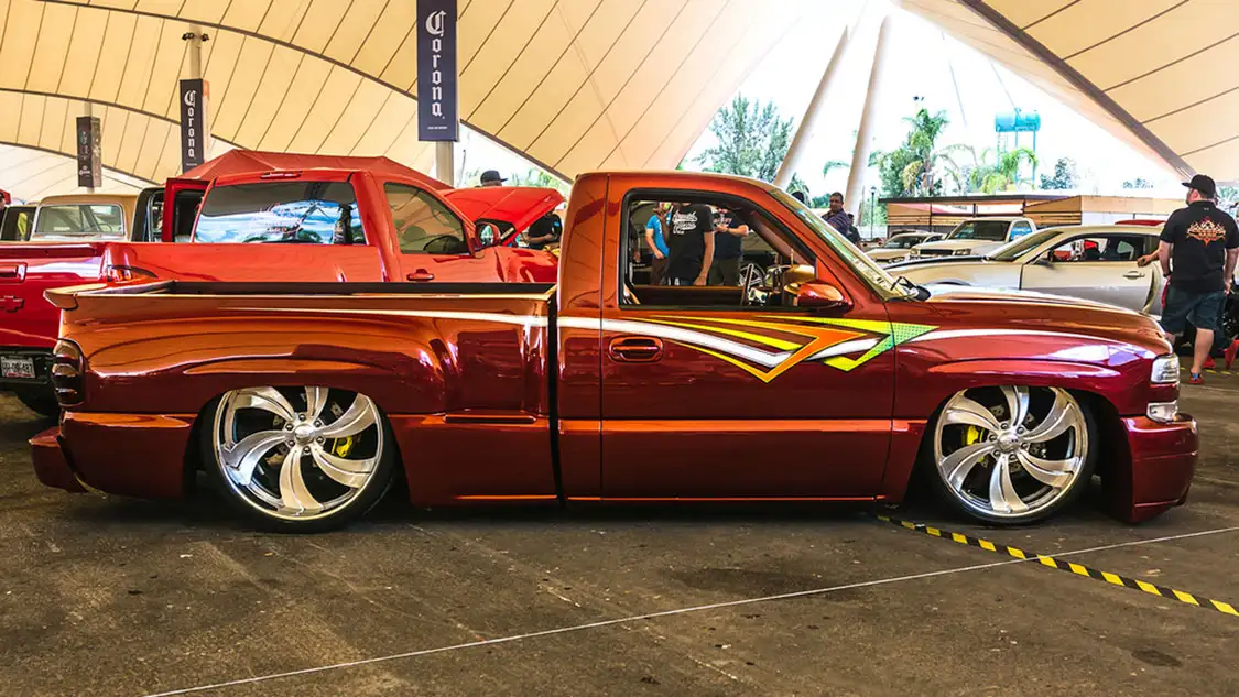 Red Chevy Truck