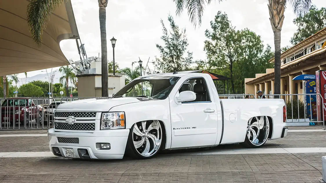 Dropped Silverado