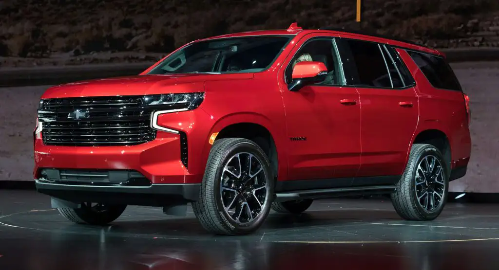 2021 Chevrolet Tahoe Red