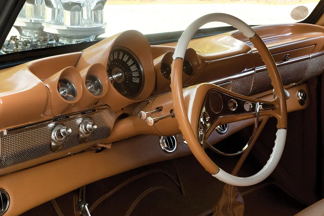 1959 Impala dash and steering wheel