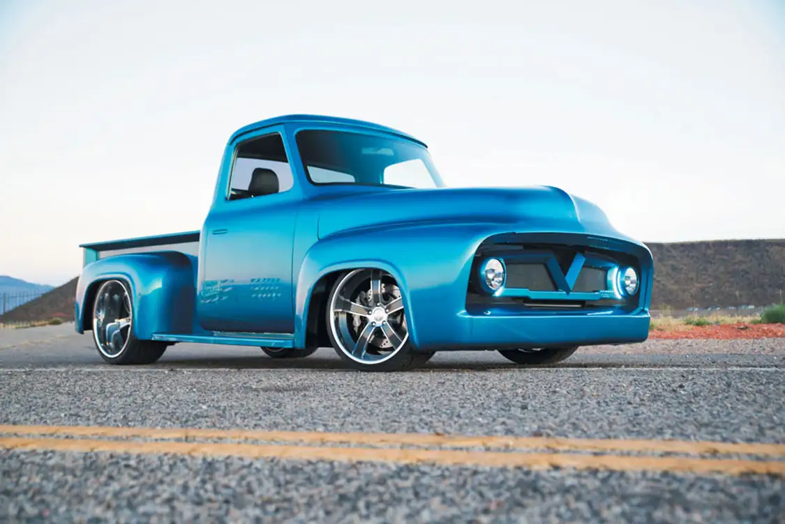 Side View of 1954 Ford F-100