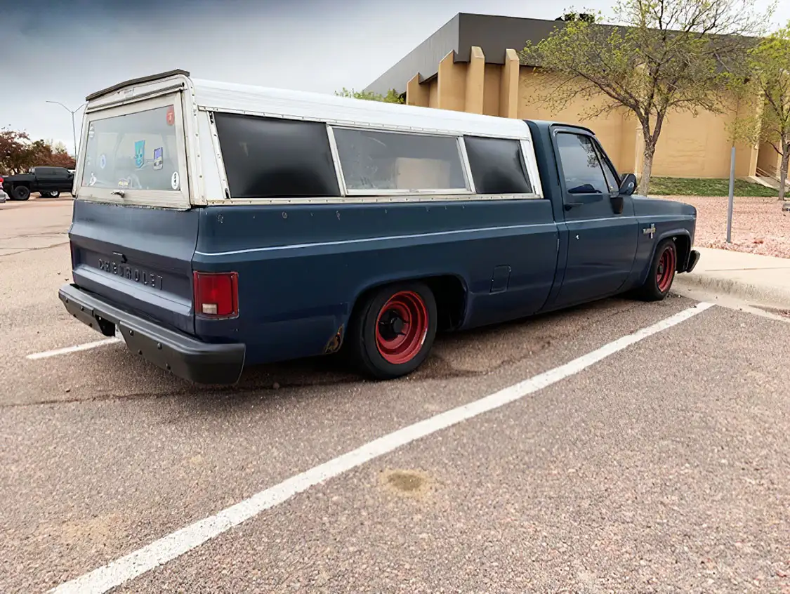 ’84 Chevy C10 Longbed Side View