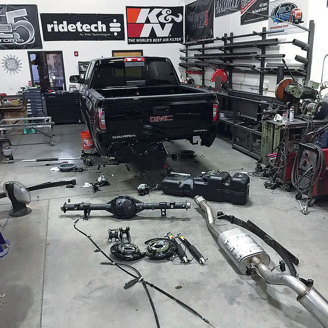 Parts of '16 GMC Sierra