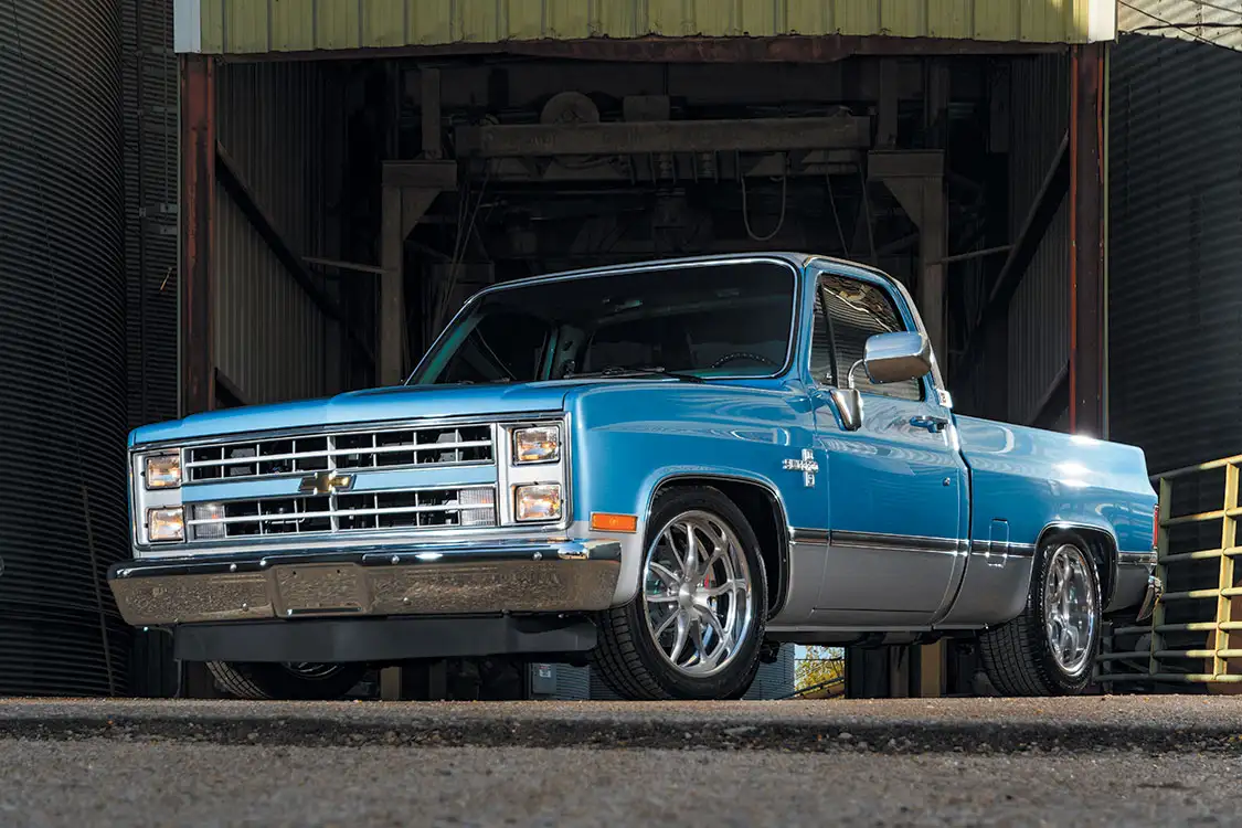 1984 Chevy C10 wheel and tire