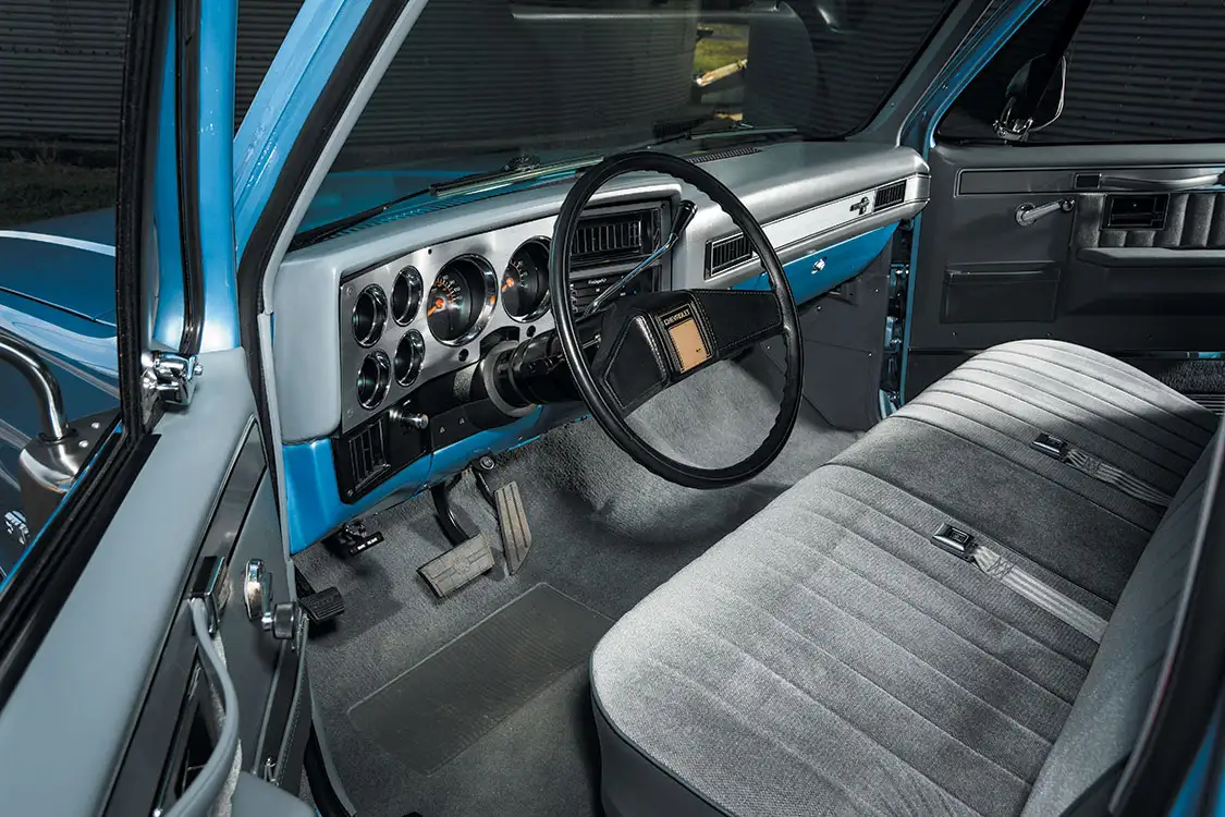 1984 Chevy C10 Interior