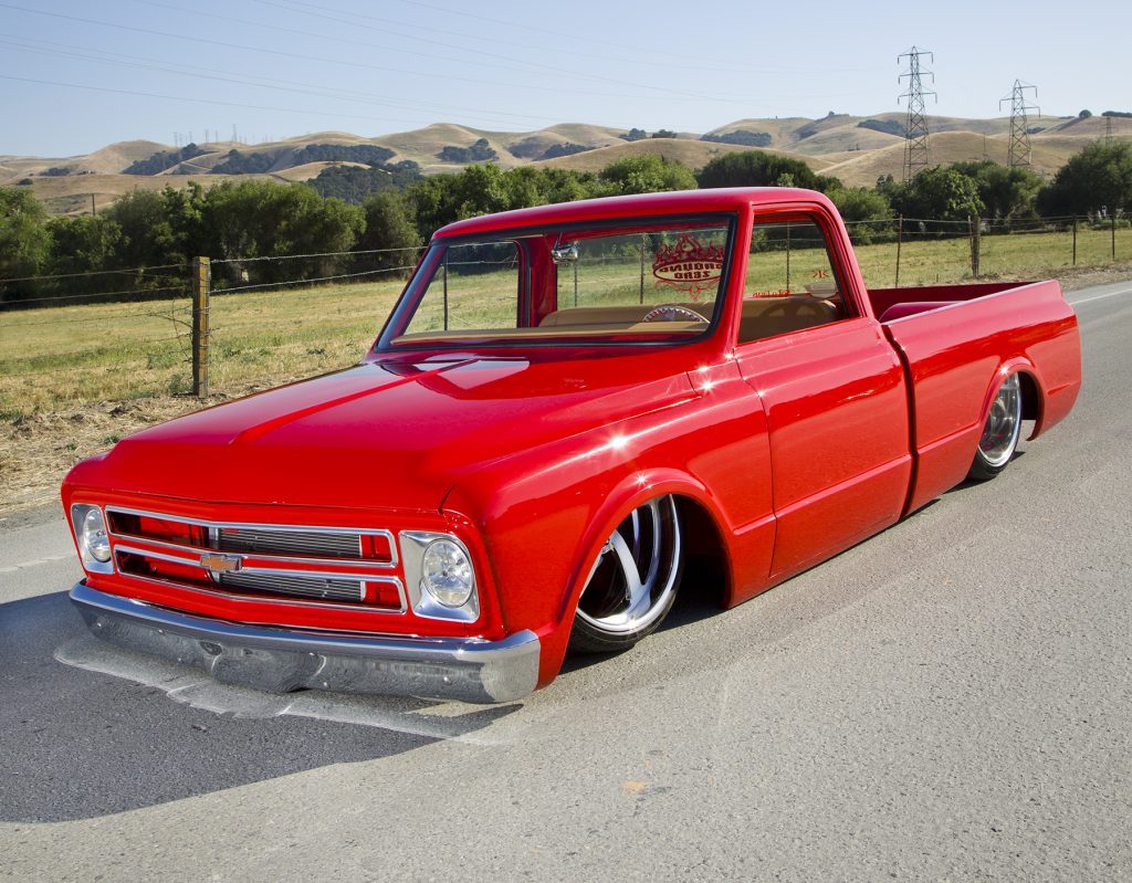 All Grown Up 1970 Chevy C 10 Laying Body On 24 Inch Billets Street Trucks