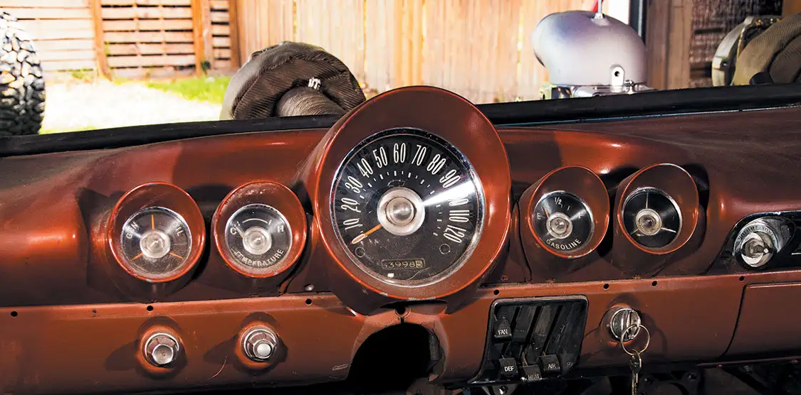 1960 Belair dash swap