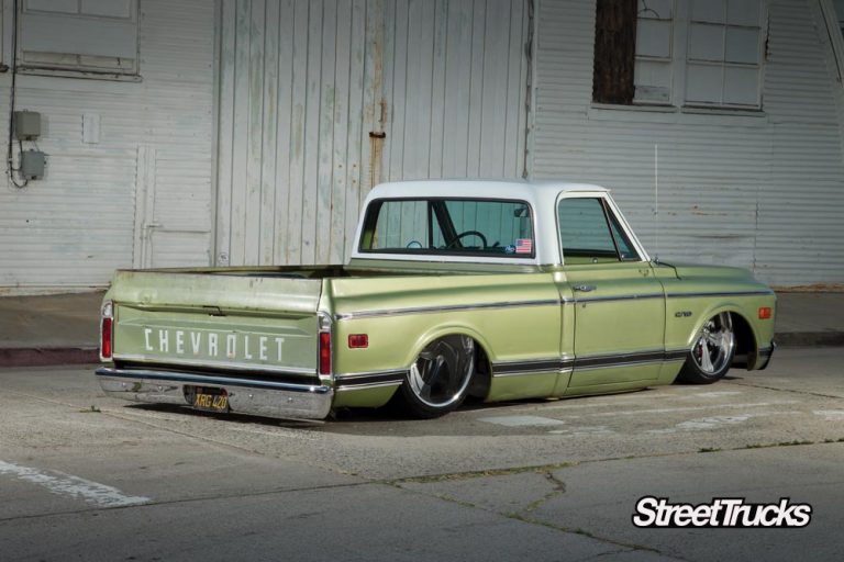 6.0-liter LS-Swapped ’70 Chevy C-10 | OLD OLIVE - Street Trucks