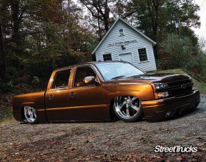 2005 Chevy Silverado | Bagged & Body-dropped - Street Trucks