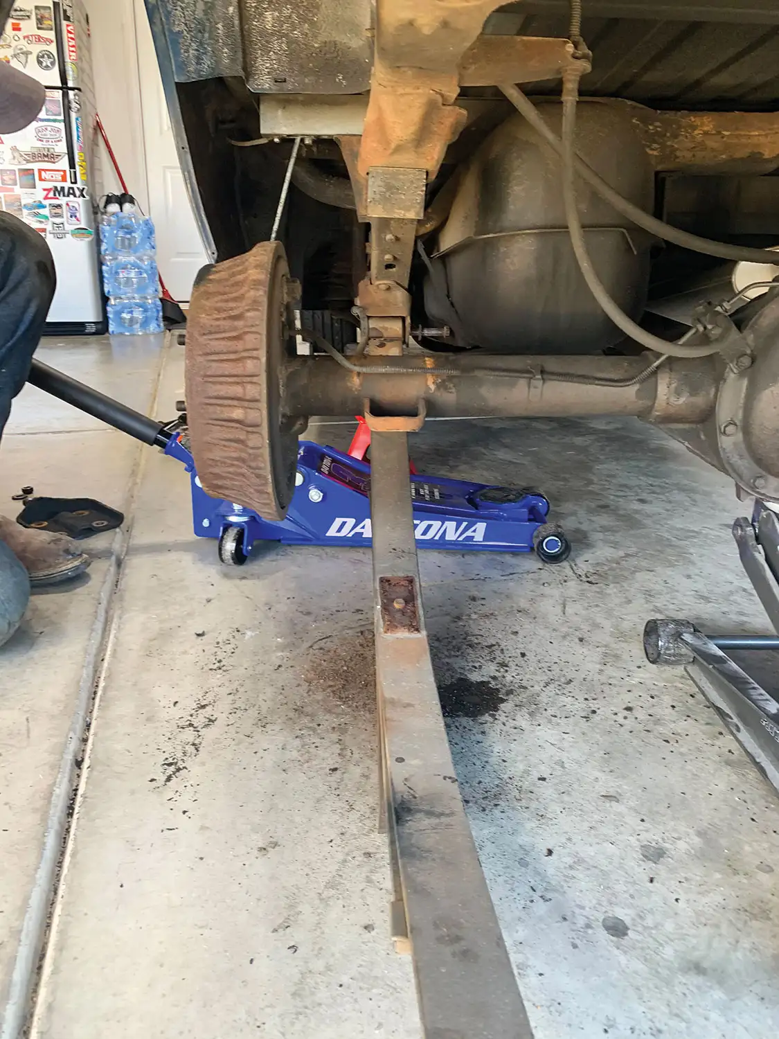 swap out leaf springs