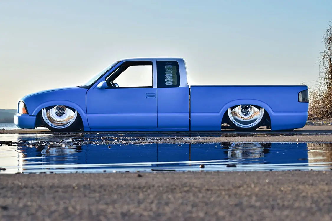 1994 Chvey S10 Baby Blue Side View 