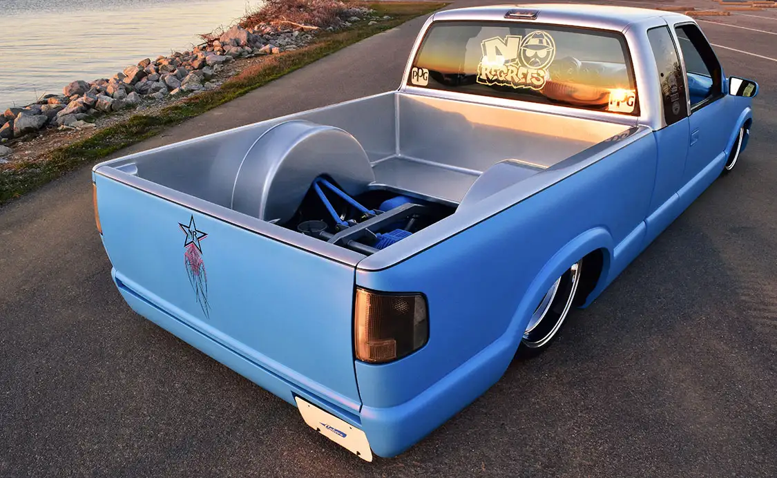 1994 Chvey S10 Baby Blue Back 