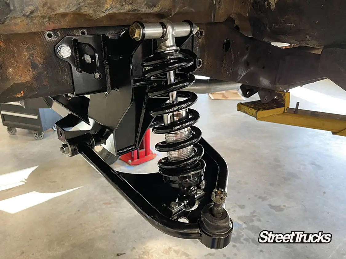 Install the new QA1 coilover front suspension