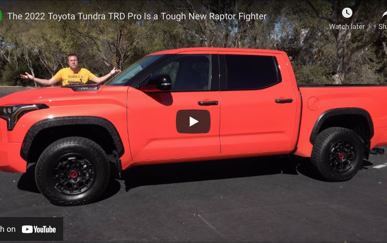 The 22 Toyota Tundra Trd Pro Is A Tough New Raptor Fighter Street Trucks
