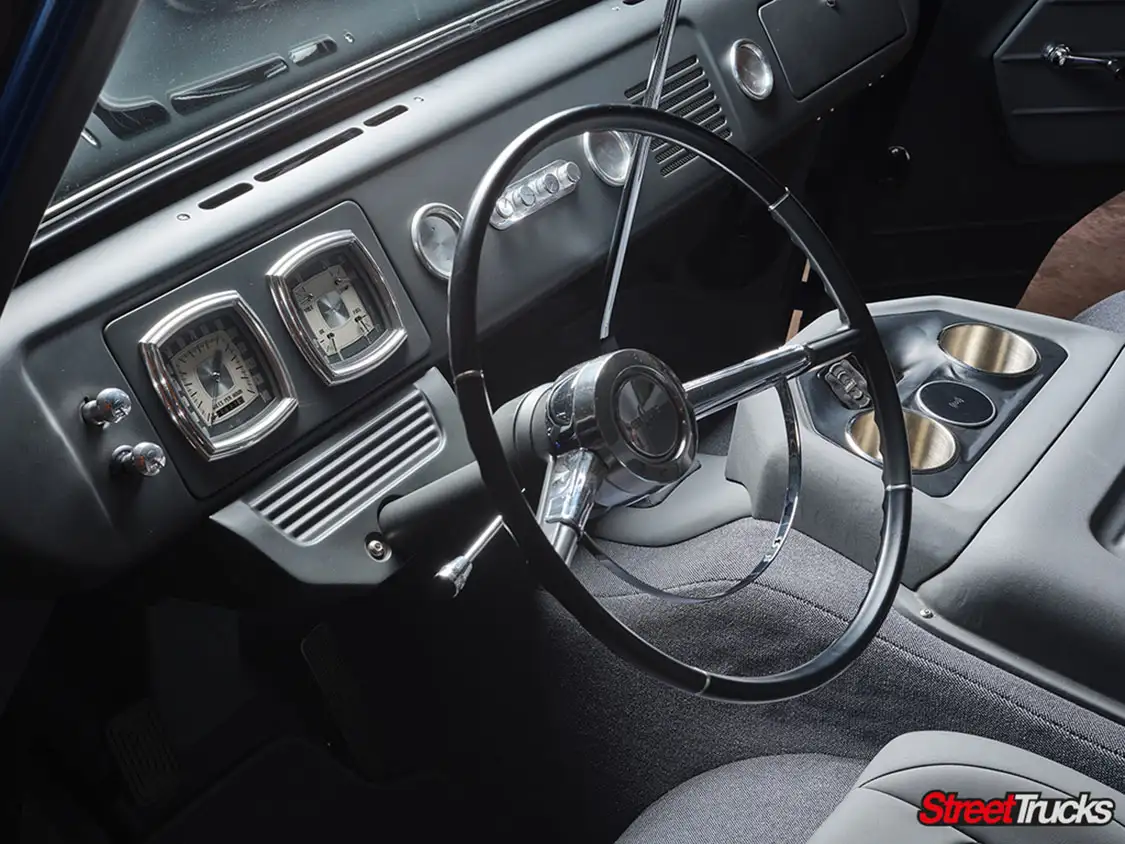 ’64 Impala steering wheel With Instrument Gauges