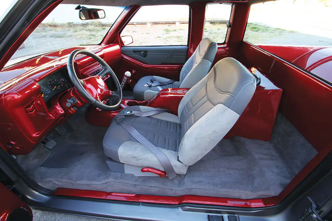 1997 Chevy S-10 Interior