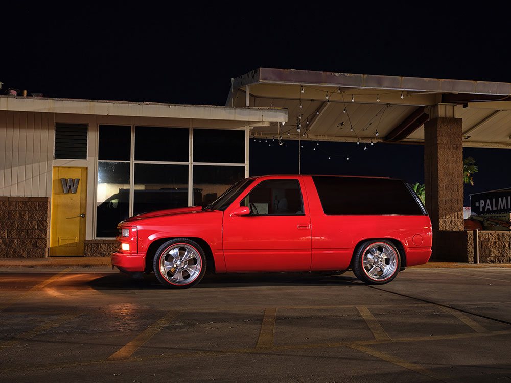 Custom 1996 Two-Door Chevy Tahoe - Motortopia - EVERYTHING Automotive!