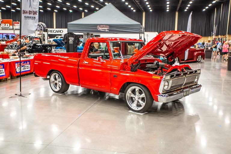 event coverage from Grand National F100 Show - Street Trucks