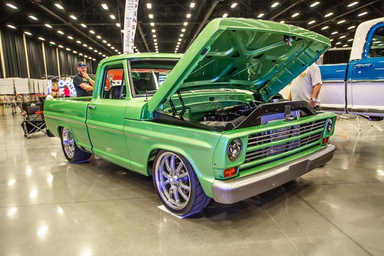 event coverage from Grand National F100 Show Street Trucks