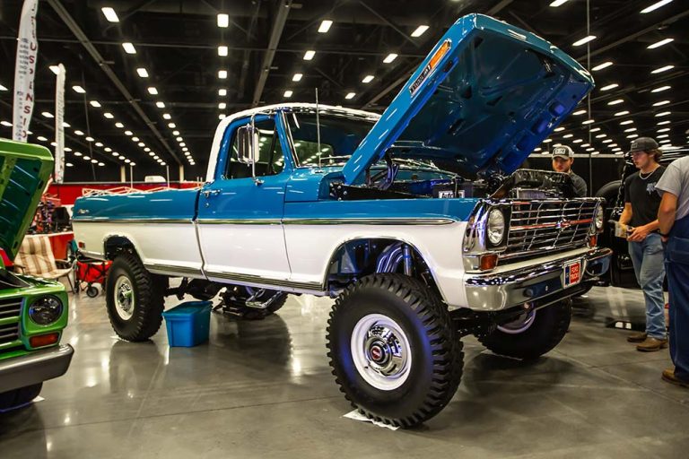 event coverage from Grand National F100 Show Street Trucks