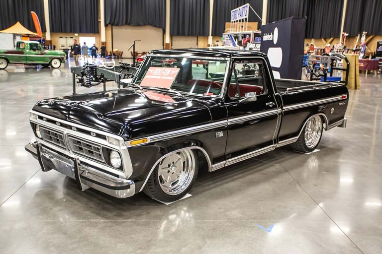 event coverage from Grand National F100 Show Street Trucks