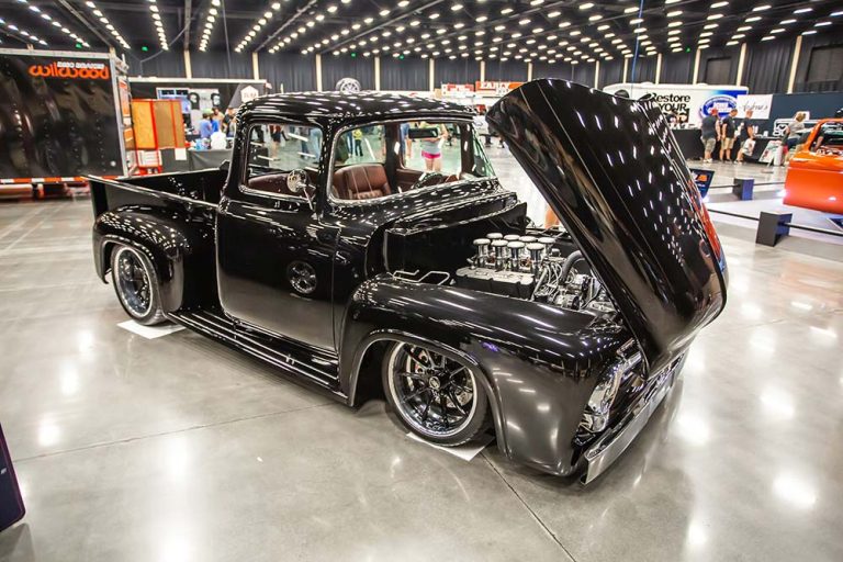 event coverage from Grand National F100 Show Street Trucks