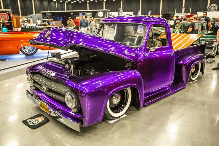 event coverage from Grand National F100 Show Street Trucks