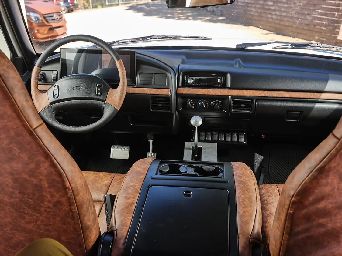 Custom dyed interior