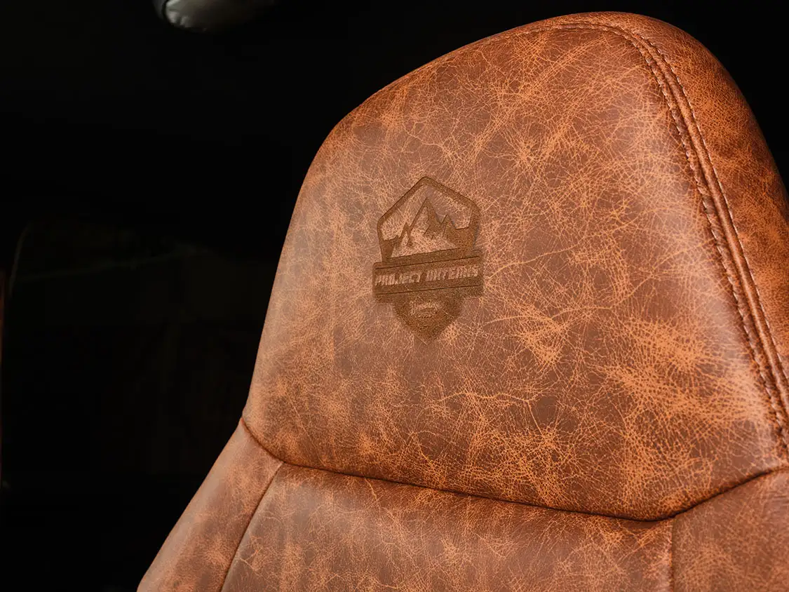 leather seat