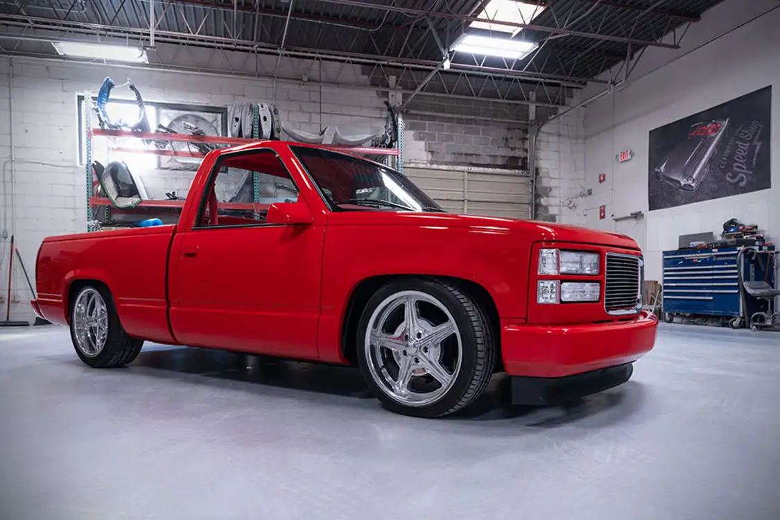 1998 Chevy C1500 Red Truck