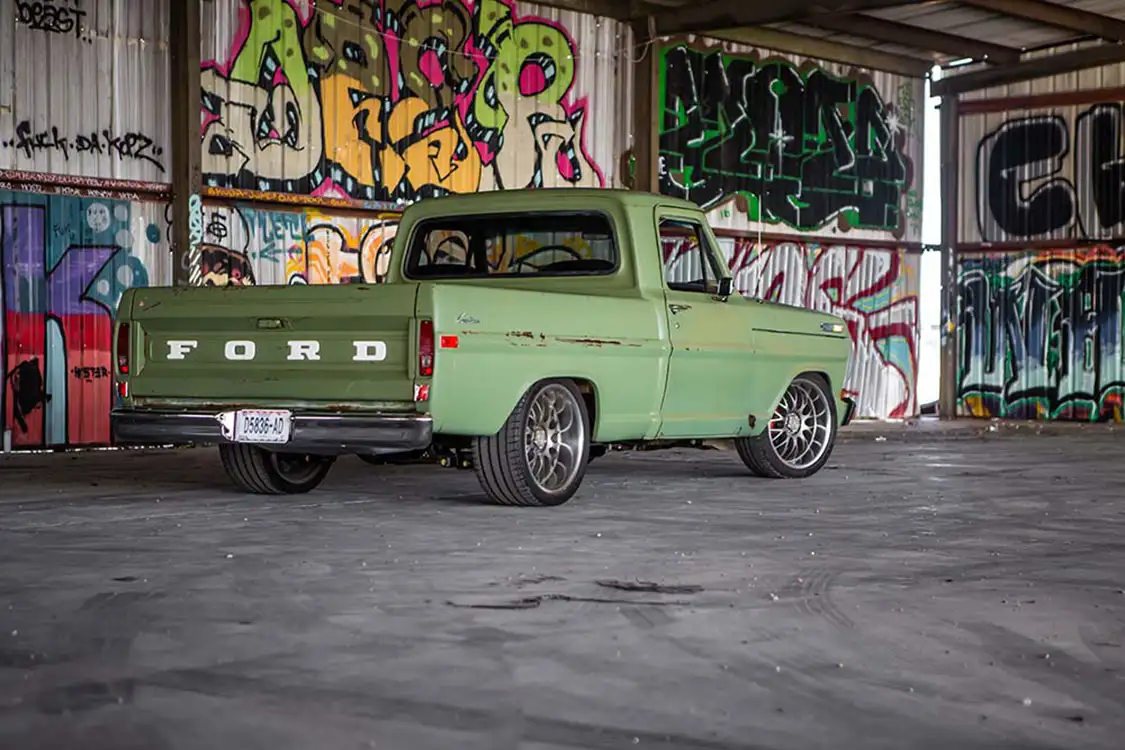 1970 Ford F100 Back View