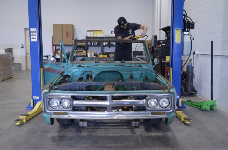 C10 Long Bed to K5 Jimmy Blazer Build - Street Trucks