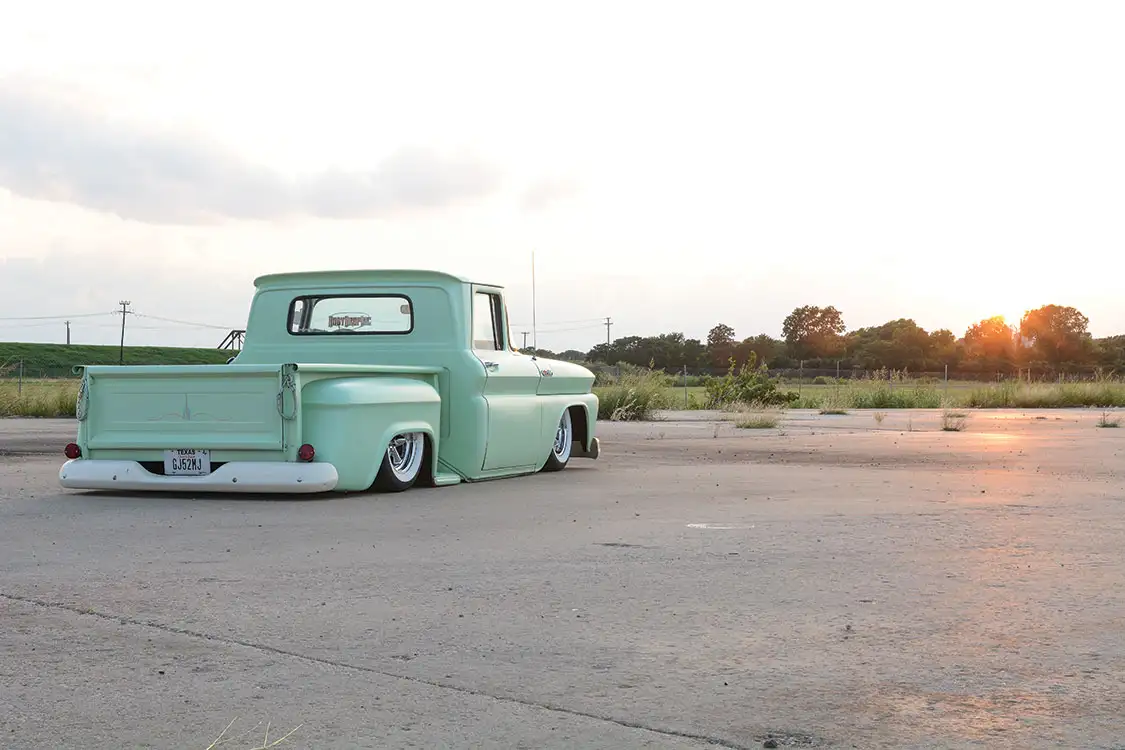 1962 C-10 step-side Back