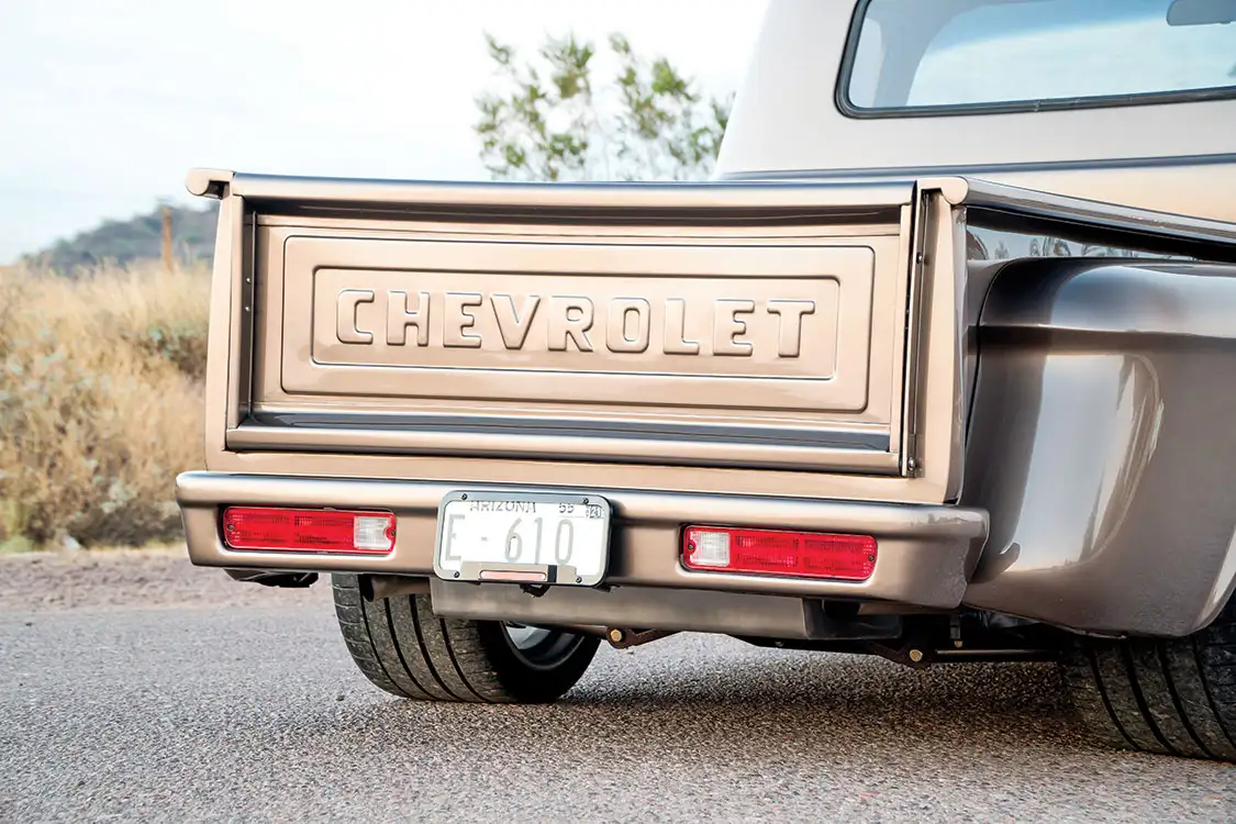 1955 chevy pickup BED