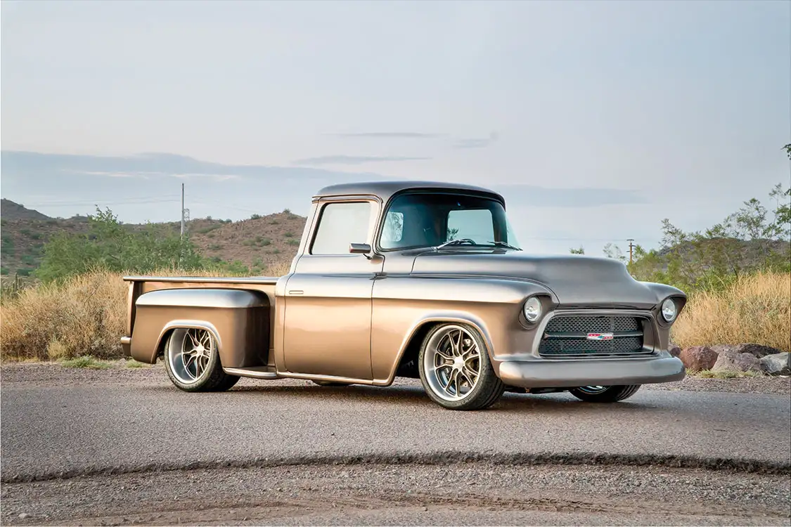  1955 Chevy Pickup Side View