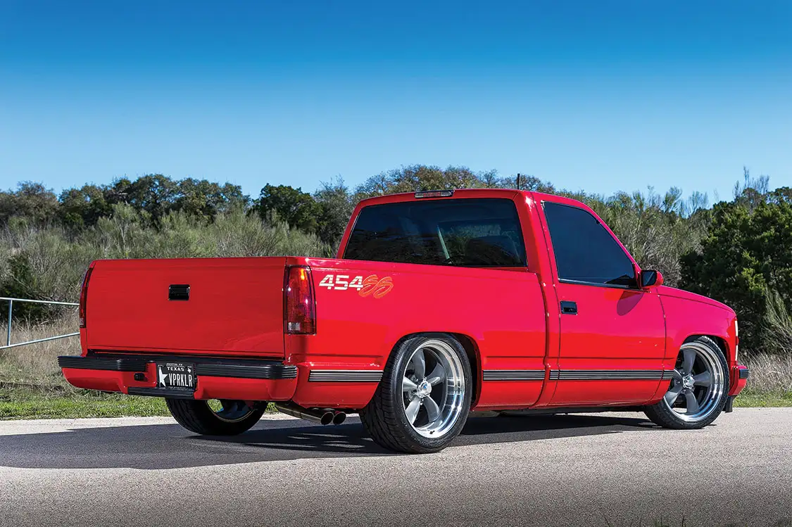 RED 1993 Chevy 454 SS