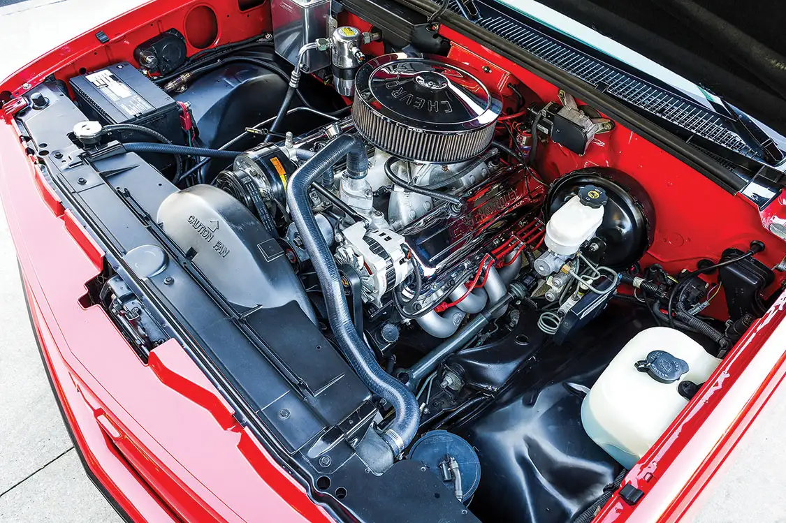 Red 1993 454 SS BIG BLOCK 502 Engine