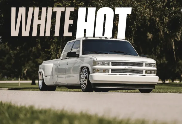 1997 Chevy C3500 Dually White Hot