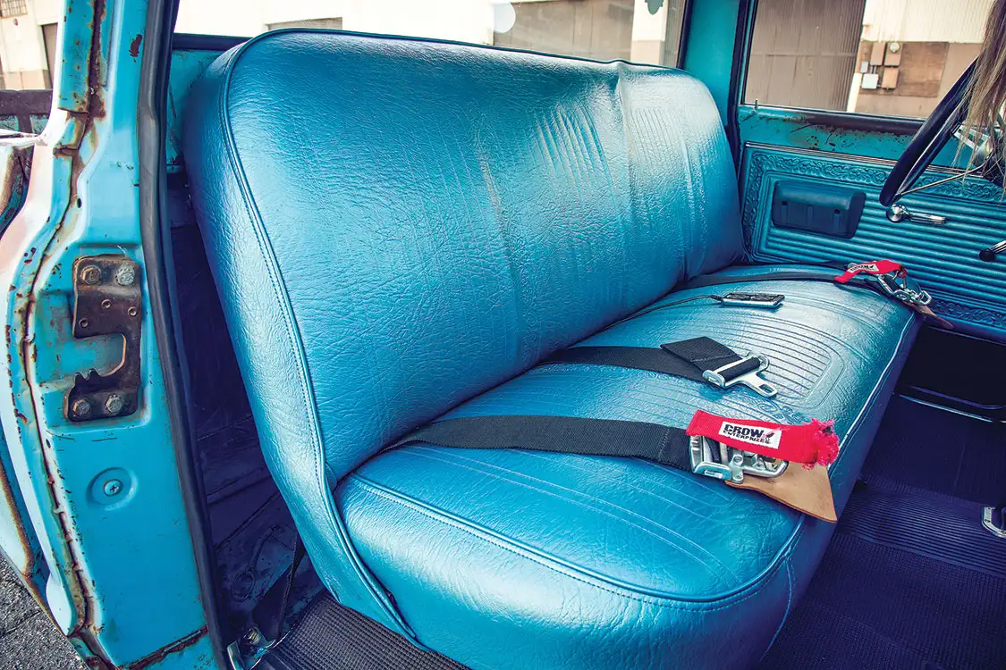 1969 Chevy C-10 Rusty Blues Seats 