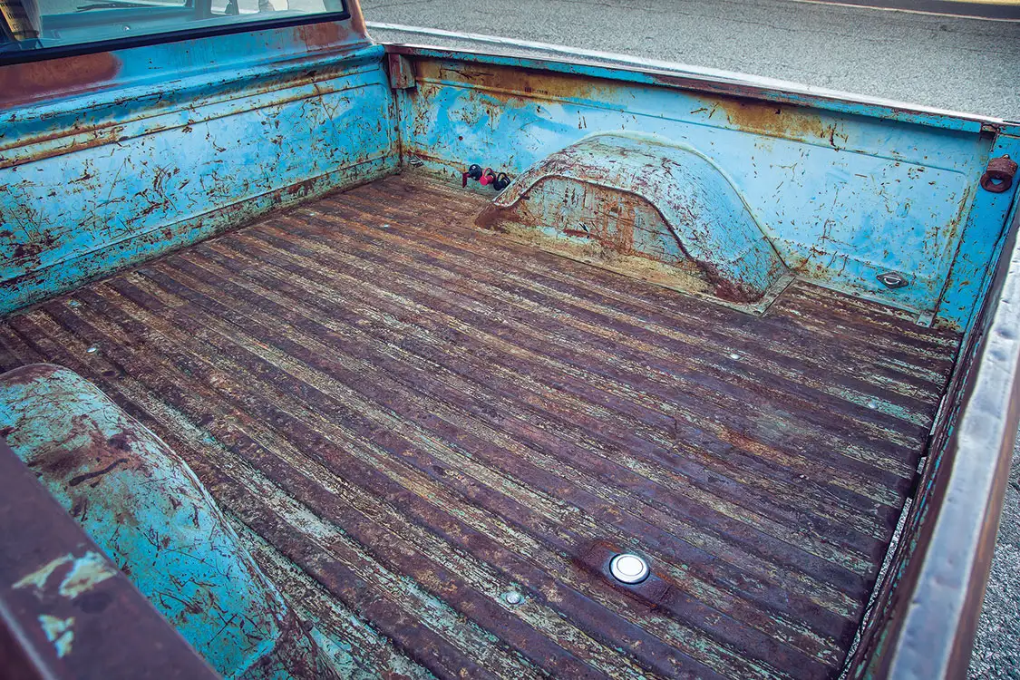 1969 Chevy C-10 Rusty Blues Bed Floor 