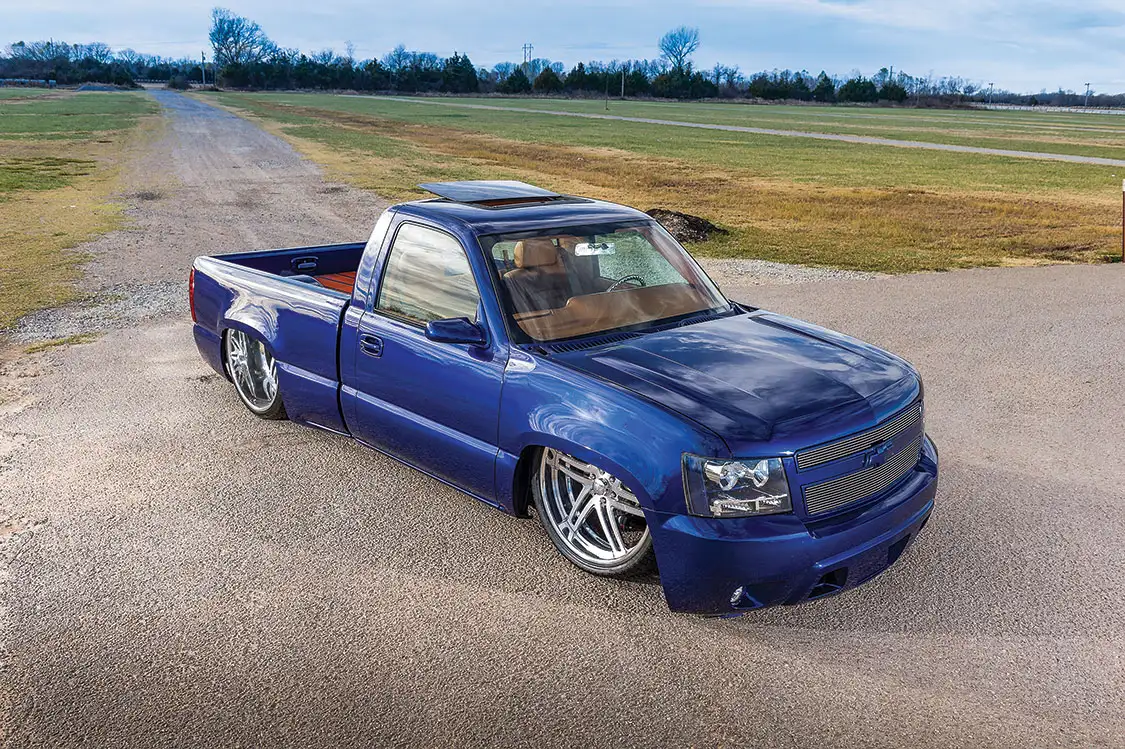 Blue Billet ’02 Silverado
