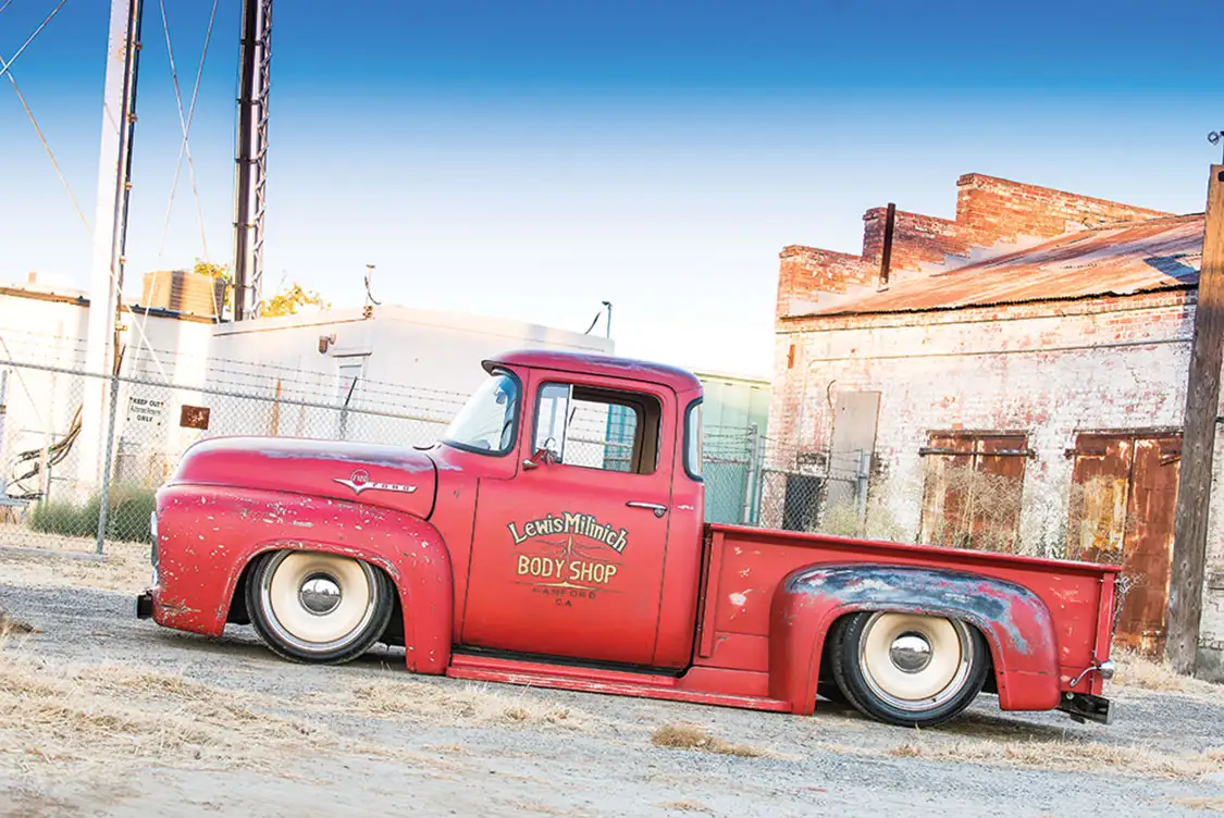 1956 Ford F-100 Side View