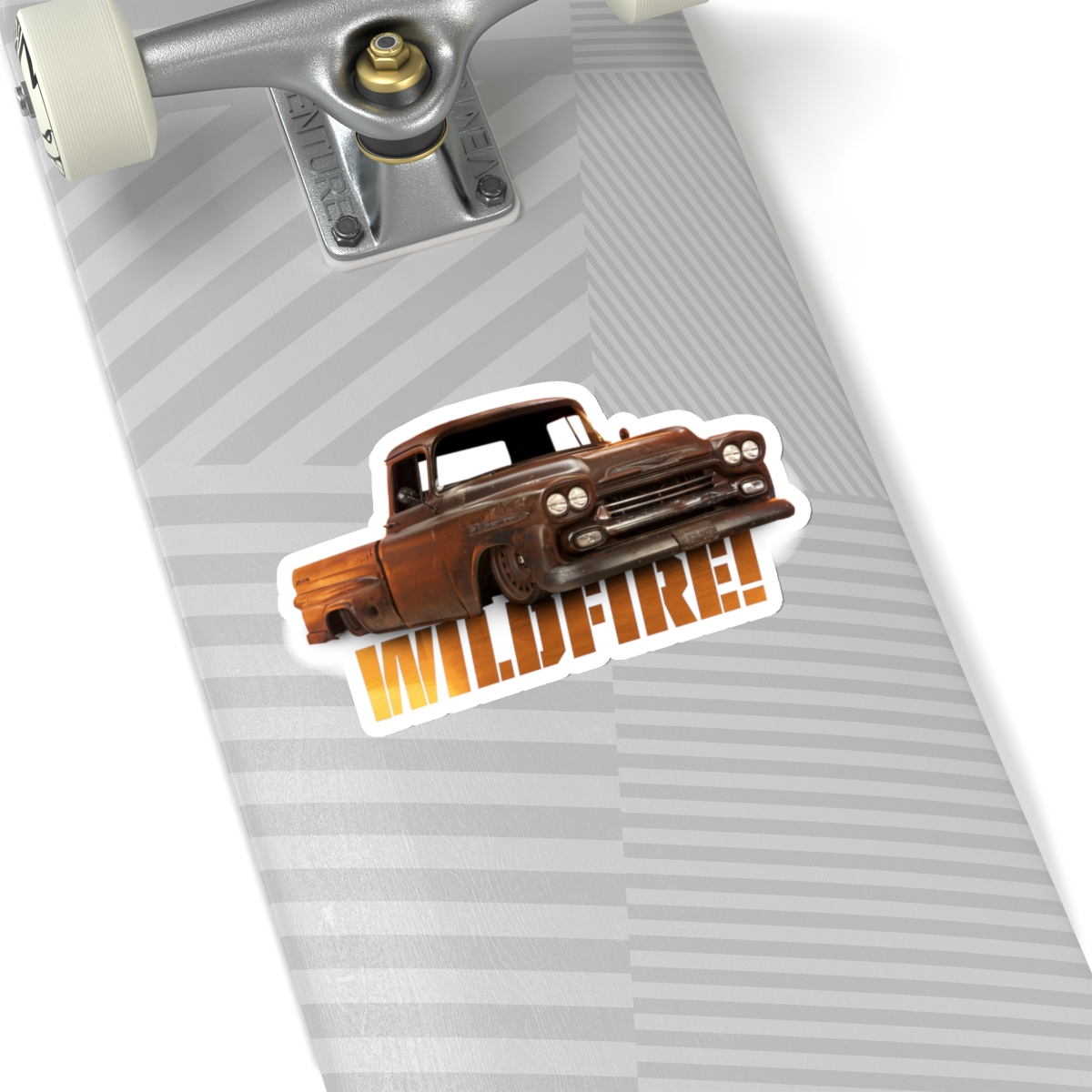 Wildfire - Kiss-Cut Stickers - Street Trucks